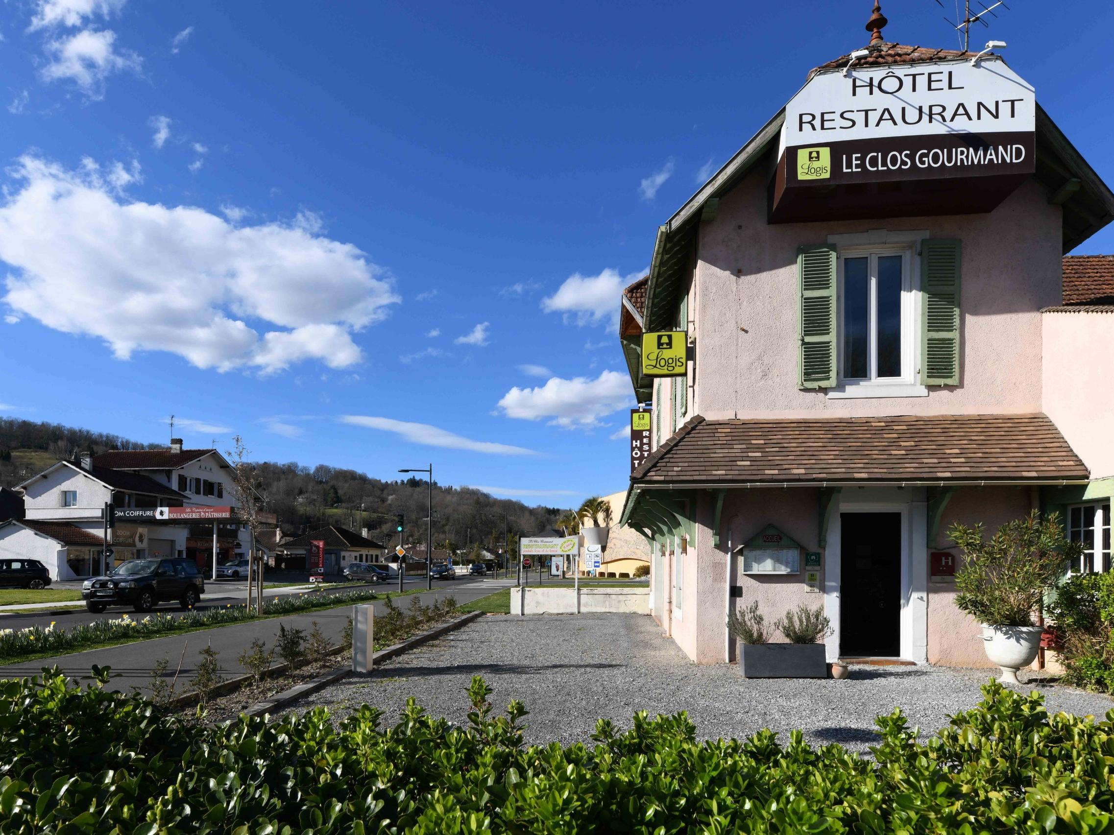 Logis Hostellerie Du Neez Gan Eksteriør bilde
